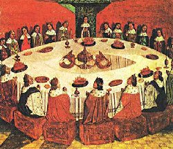 Botticelli, King Arthur and the Knights of the Round Table