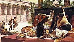 Cabanel, Cleopatra testing poisons on criminals