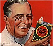 Physician promoting Luckies