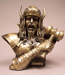 Thor Bust by Monte Moore